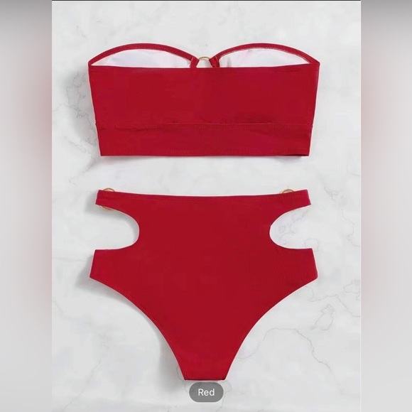 2-Piece Tube Top Bathing Suit - Picture 5 of 5